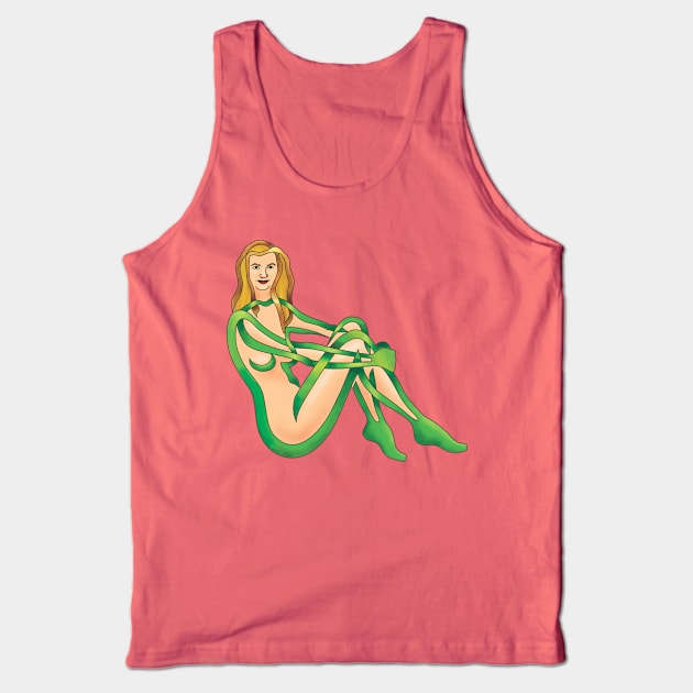 Green Mother Tank Top by KnotYourWorld4